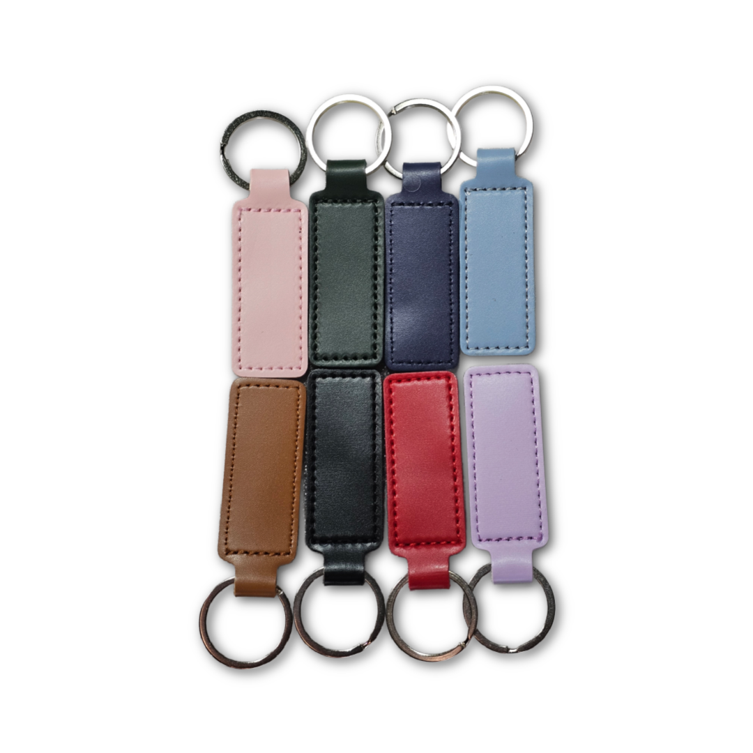 Personalised Leather Keychain